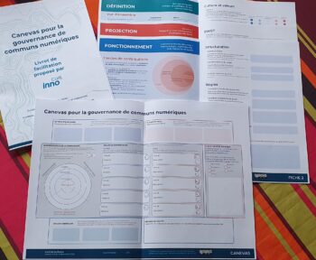 Aperçu du livret intitulé Canevas pour la gouvernance de communs numériques